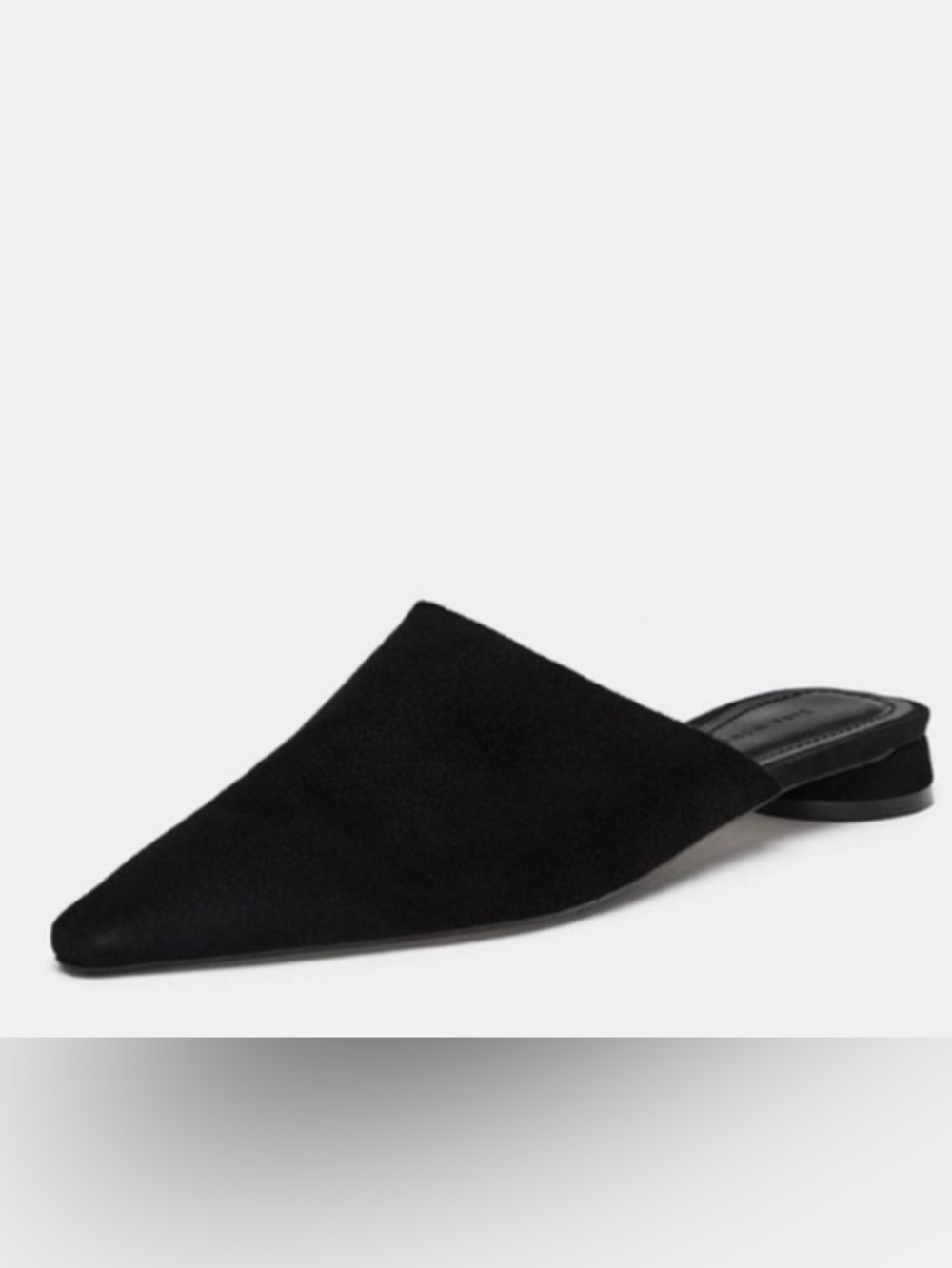 Zara LEATHER Soft Mule